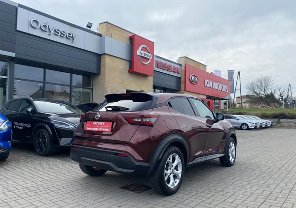 Nissan Juke cena 76900 przebieg: 50233, rok produkcji 2020 z Lubniewice małe 79